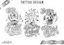 design an awesome lettering chicano for your tattoo